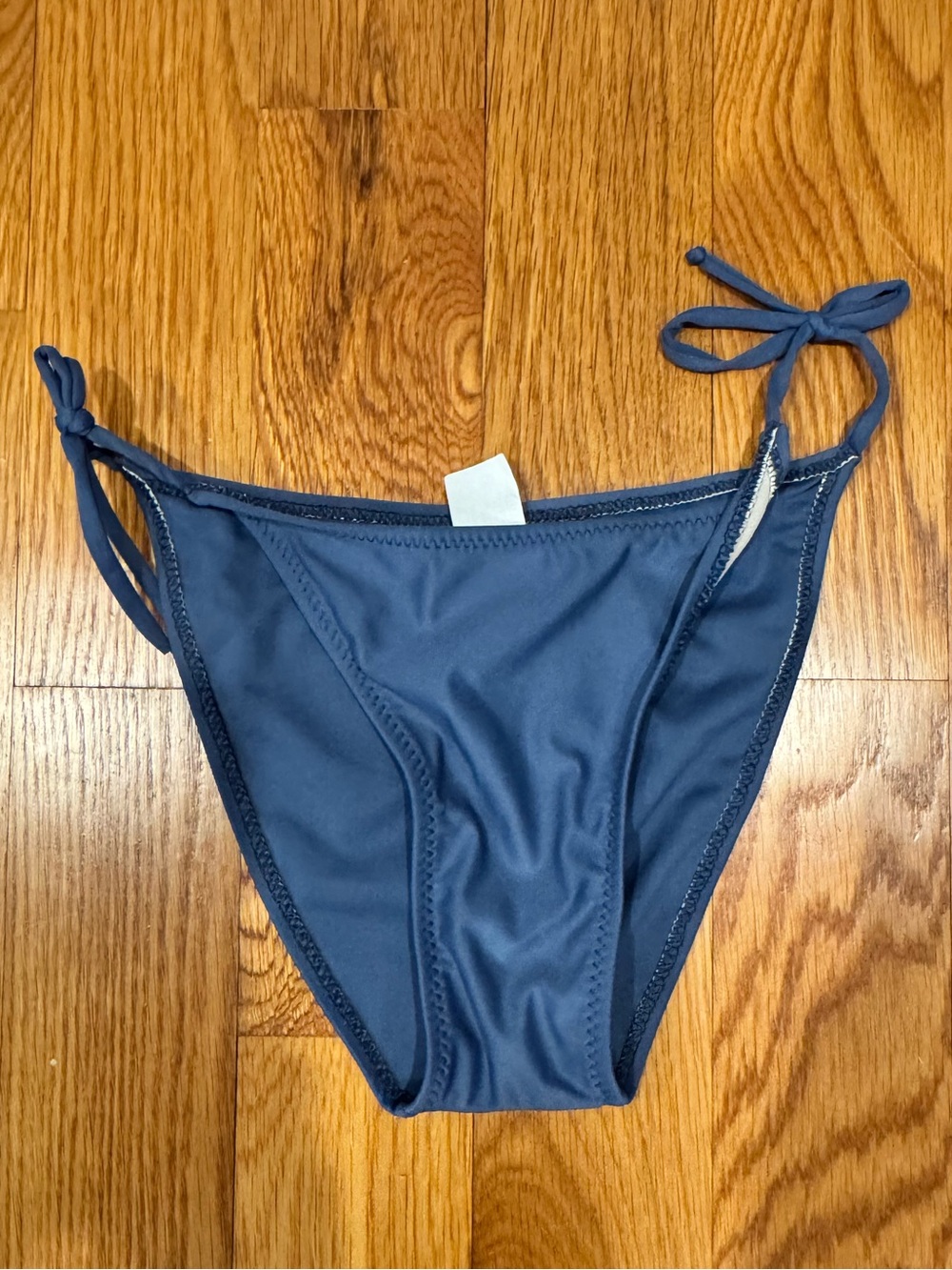Marlin Blue Purple Tie-Side Strappy Bikini Bottom XS X-Small